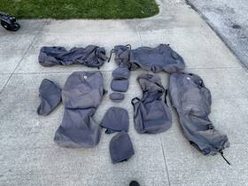 Ssc7432cagy Covercraft Ssc3484cagy Carhartt Seats - Seat Cover Set Full