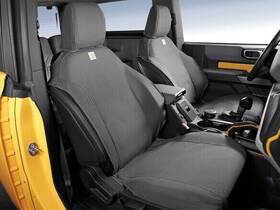 Vm2dz15600d20b Covercraft Bronco 2dr 2021-2024 Carhartt Front And Rear Seat Covers In Pebble