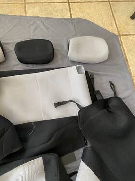Csc2s3tt7460 Coverking Custom Fit Rear 60/40 Bench Seat Cover For Toyota Fj Cruiser Gray