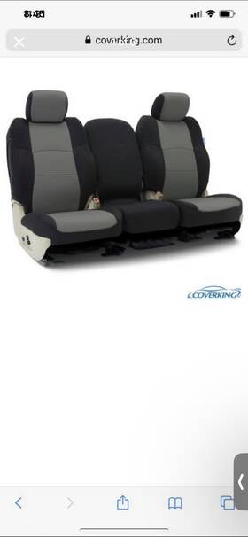 Cscf14rm1107.mpn Coverking Neoprene Seat Cover For 2013-2019 Ram 1500