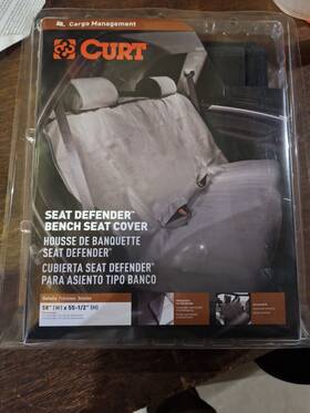 18511 Curt Seat Defender 58x55 Waterproof Black Bench Cover Part#