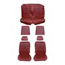 De69mrnv Mustangs Unlimited Front Rear Bucket Seat Upholstery Maroon Mustang Convertible