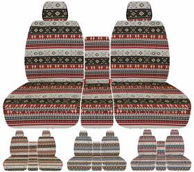 Doram1118-aztec Designcovers Cool Aztec Boho Design Front Truck Car Seat Covers Fits