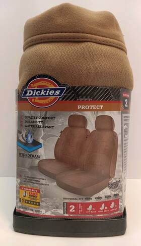 40320 Dickies Protect Blaire Tan Car Seat Covers Front Set Universal Fit