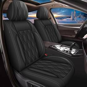 Sc-jx067-blkline Disutogo Sc-jx067-blkline%tl Car Seat Covers Fit For Acura Tl 2004-2014 Full Set Faux
