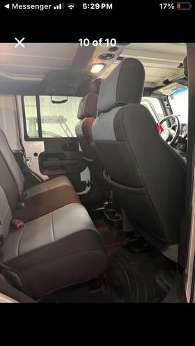Diverwnjku08010 Diver Down Seat Cover Set - Fits Jeep 2007-2018 Wrangler Front And Back Blue 4dr