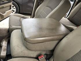 1qa44bd3aa Dodge 2009-2012 Ram 1500 Center Front Jump Seat Tan Vinyl Armrest 871163