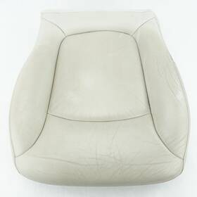 Dodge 5vr89gt5aa Damage 12 2013 Journey Driver Left Seat Lower Cover Cushion White Leather