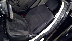 202-11975bl Dodge Truck Driver Front Seat Bucket Black Cloth Manual Fits 19-20 Caravan 10300445