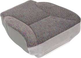 Ca-156-z2 Ecotric Driver Bottom Cloth Seat Cover Gray -fits 1998-2002 Dodge Ram 1500 2500 3500 Slt