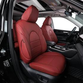 Bt9061 Ekr Car Seat Protector For 2016-2022 Honda Pilot Covers 8-seats Custom-fit