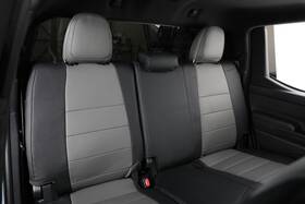 Ft9192 Ekr Toyota Tacoma Doublecab Crewcab Rear Seat Cover 2024-2026 Leather Custom Fit