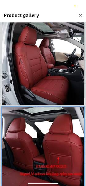 Xd9038 Ekr Custom Fit Elantra Car Seat Cover For Hyundai 2021-2025 Full Set Leather