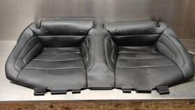 Fr3z-6363804-cp Factory/oem 2015-2023 Ford Mustang Coupe Rear Lower Seat Cover Black Leather