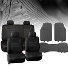 Fb068114black-f11322gray Fh Group Seat Covers 0806811114611