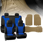 Fb068114blue-f11322beige Fh Group Seat Covers 0806851114626 Fb068114blue-f11322beige Fh Group Seat Covers 0806851114626