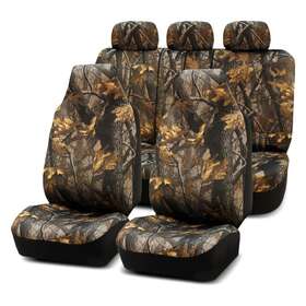 Cifb111115hunting Fh Group Hunting Camouflage 1st And 2nd Row Seat Covers