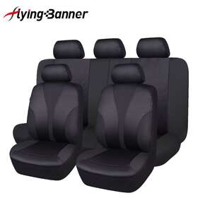 Fb-039-01 Flying Banner Universal Car Seat Covers Set Rear Split 40/60 50/50 60/40 Premium