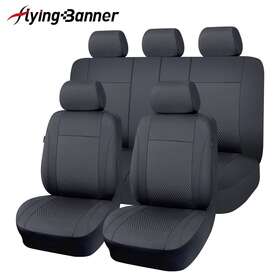 Fb-070-02 Flying Banner Universal Car Seat Cover Rear Split 40/60 50/50 Double Layer Sponge Inside Auto