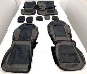 1fmee5dp2plb85104 Ford Factory Take-off Seat Covers Fits 2021-2024 Bronco Full Size Leather B86