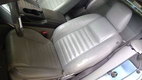202-00222bl Ford Gray Leather Driver Left Sport Seat Convertible Only Fits 05-09 Mustang
