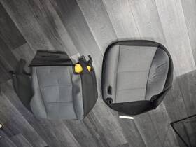 6w7z-5462900-ea Ford Oem Crown Victoria Police Interceptor Right Seat Cover Gray Black Passenger