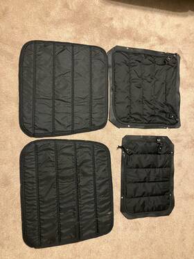 Ford Al1385037lv 2007 Econoline Window Covers - Rear And Side Swing Out Doors