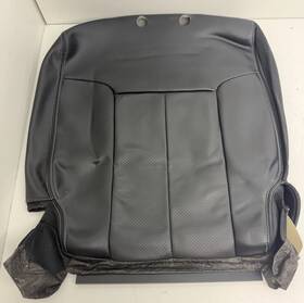 Bc3z-2666601-hb Ford 2011-2016 F250 F350 Rh Upper Leather Seat Cover Rear Super Duty Black Oem