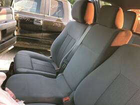 Bl3z1861708a Ford 2011-2014 F150 Center Front Jump Seat Console Cs Gray Cloth Armrest 893308