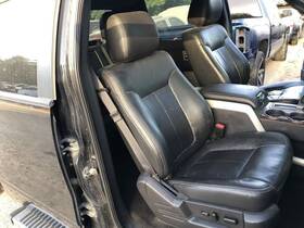 Cl3z9661710a Ford 2012-2014 F150 Right Front Passenger Seat Hb Black Leather Heat Cool 877813