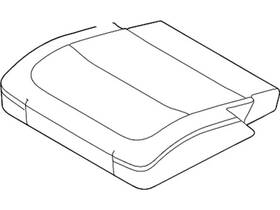 Da8z-7463805-ba Ford Genuine Cushion Cover