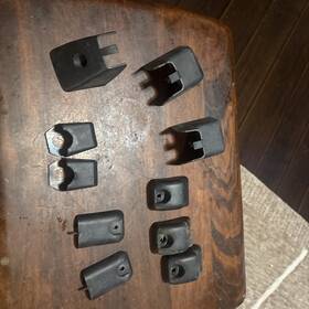 E0vb-5461748-aa Ford Lincoln Continental Mercury Seat Track Bolt Covers