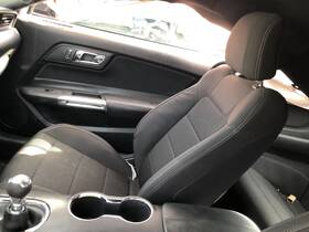Fr3z9661704a Ford 2015-2017 Mustang Right Front Passenger Seat Black Cloth Coupe 918321