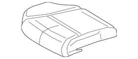 Gd9z-5462900-gg Ford Genuine Cover Assembly Seat Cushion