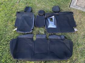 Vm1pz1863812e Ford Bronco Sport 2021-2024 Truck Rear Seat Protector Covers /w Armrest In Black