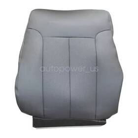 Z2.15hs04.h Ford Z2.15hs03.h Driver Lean Back Perforated Seat Cover Gray For 09-14 F150 Lariat