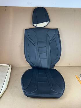 X0047y312p Freesoo 20-23 Front Seat Covers 2 Pc For Tesla Model Y
