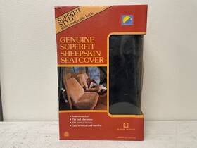Se0087 Genuine Superfit Sheepskin Seat Cover Universal Fit Car Full Furry