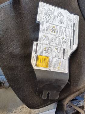 10261237 Gm 93-02 Camaro Rs Z28 Firebird Ta Formula Rear Jack Cover Used
