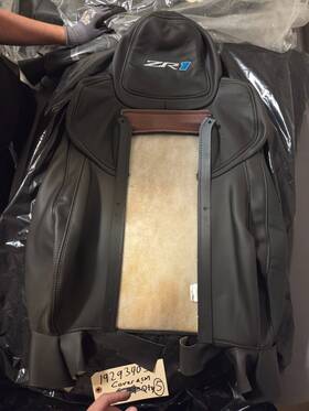 19293403 Gm Passanger Side Seat Cover New 2013 Chevrolet Corvette Zr1