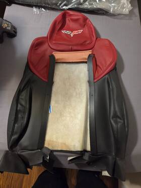 19293410 Gm Drivers Side Seat Cover New 2013 Chevrolet Corvette Seats