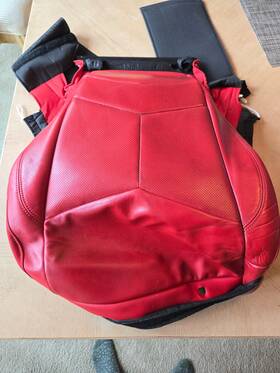 85563544 Gm Corvette C8 Stingray Adrenaline Red Driver Seat Cushion Cover Leather