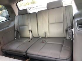 220.gm9207 Gmc 2007 2008 Yukon 3rd Third Row Rear Back Seat Bench 83i Gray Leather 878593