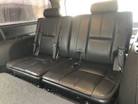 220.gm9j14 Gmc 2012 2013 2014 Yukon Xl 1500 Third 3rd Row Rear Back Seat Black Leather 3068