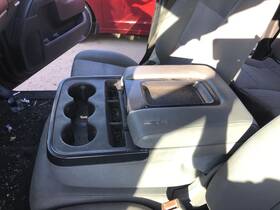 23272704 Gmc 2014-2019 Sierra Silverado 1500 Center Front Jump Seat Console Gray Vinyl 928753