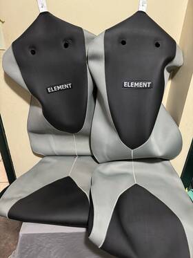 08p33-scv-100 Honda 2003-2005 Genuine Oem Element Seat Cover Pair 2x Lh Rh Nice