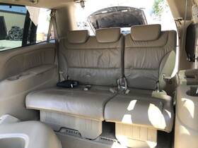 220.ho1310 Honda 2008 2009 2010 Odyssey Third 3rd Row Rear Back Seat F Tan Leather 812057