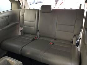 220.ho1313 Honda 2011-2013 Odyssey 3rd Row Rear Back Seat Bench Tan Leather 910422
