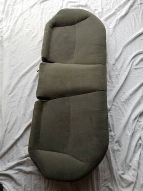82131s5aa11za Honda Oem 01-02 Civic Rear Seat Cushion Cover 4dr Trim Bottom Original