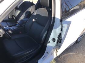 871554gs4a Infiniti 2019 2020 Q50 Left Front Driver Bucket Seat Black Leather Heated 819936